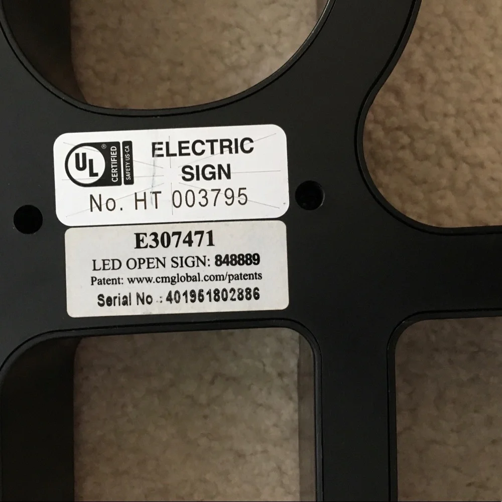 LED Open Sign - Picture 3 of 8